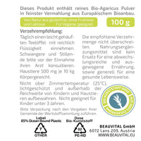 Bio Mandelpilz (Agaricus blazei Murrill, ABM) Pulver 100 g aus EU-Anbau