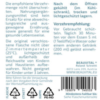 Verzehrempfehlung Vitalpilz Flüssigextrakt