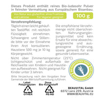 Verzehrempfehlung Auricularia Pulver