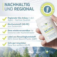 Reishi, nachhaltig und regional
