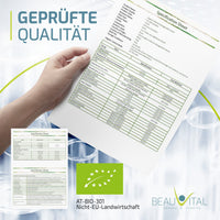 Bio Ashwagandha KSM-66 von BEAUVITAL geprüfte Qualität 