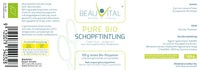 Pure Bio Coprinus Schopftintling Pulver Etikett BEAUVITAL