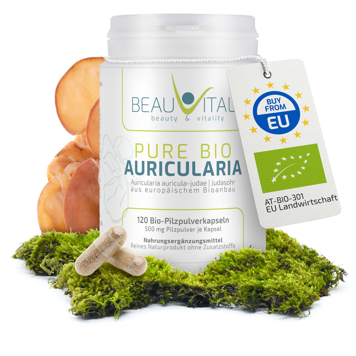 Pure Bio Auricularia von BEAUVITAL