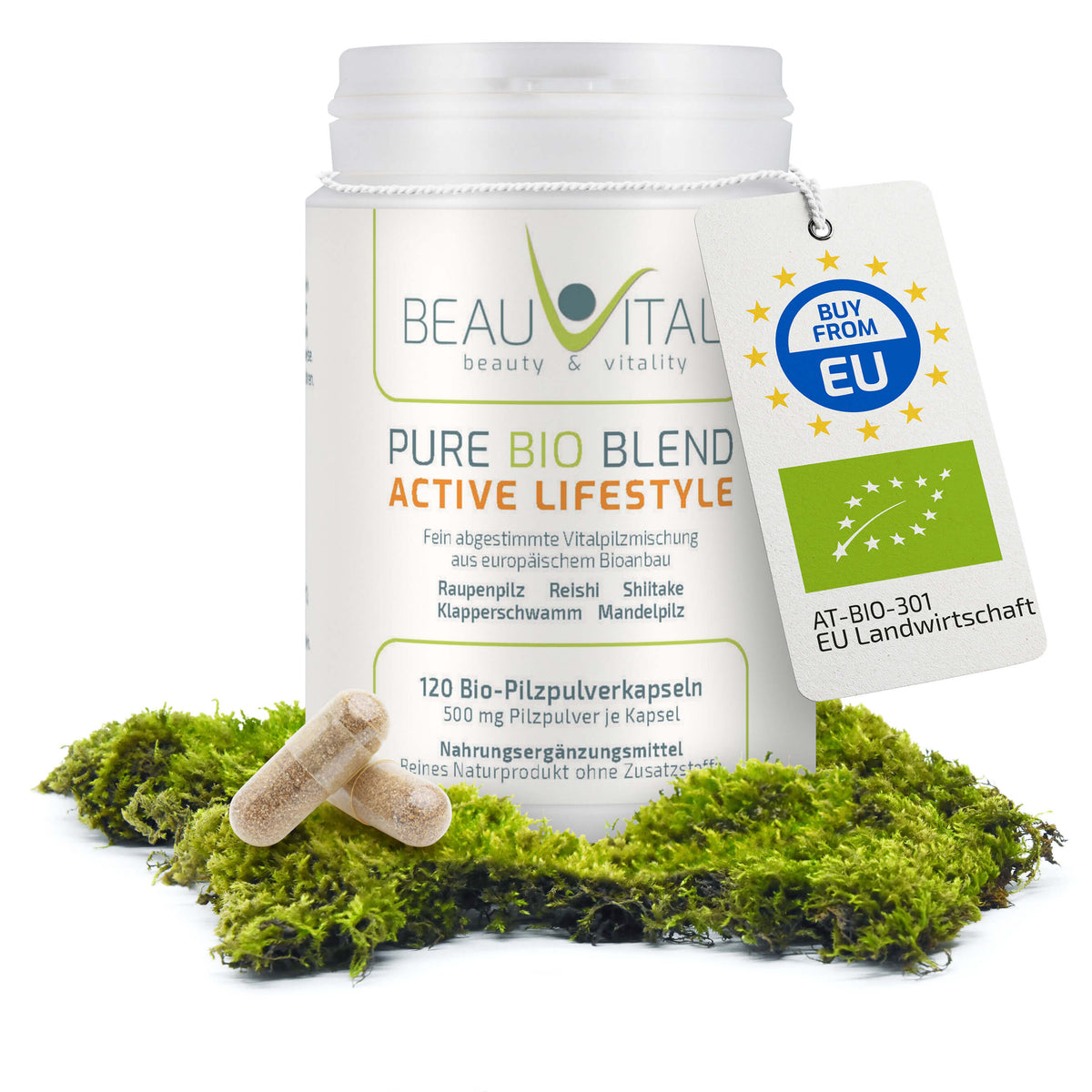 Pure Bio Blend Active Lifestyle Kapseln von BEAUVITAL