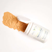 Pure Bio Mandelpilz 100g Pulver Inhalt Dose von BEAUVITAL