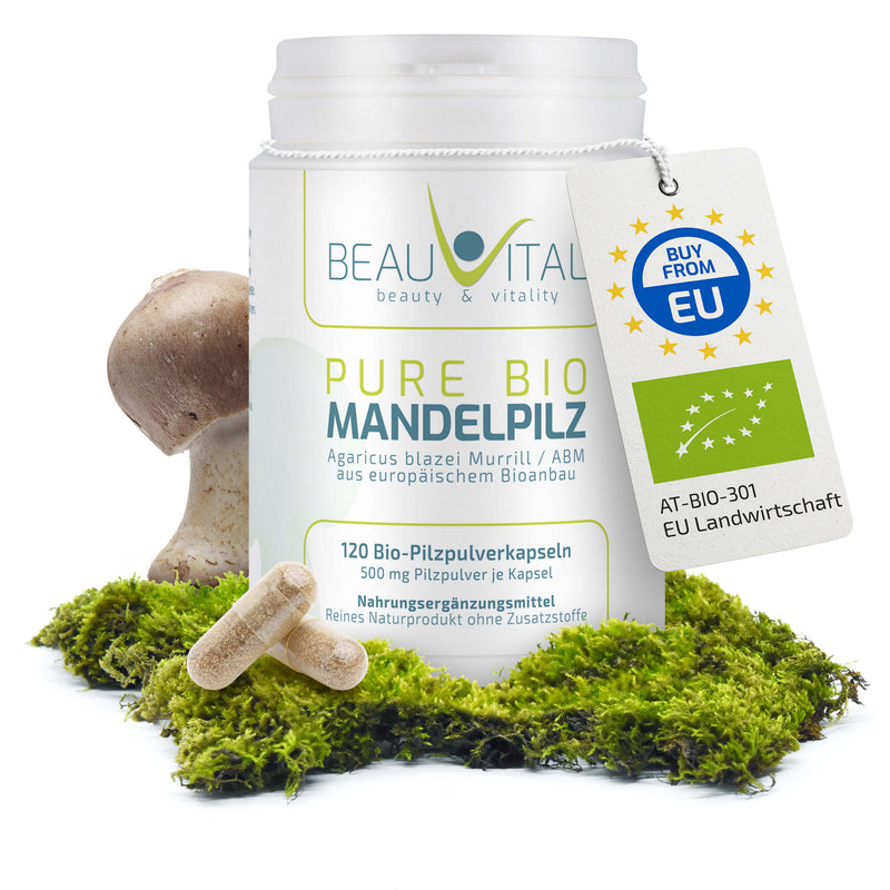 Pure Bio Mandelpilz 120 Kapseln von BEAUVITAL