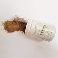 Pure Bio Reishi Pulver PLUS 10% Extrakt von BEAUVITAL. Inhalt Produkt