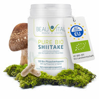 Pure Bio Shiitake Kapseln von BEAUVITAL